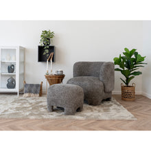 Svea Pouf – Grau, 53 × 41 cm – Ansicht 4
