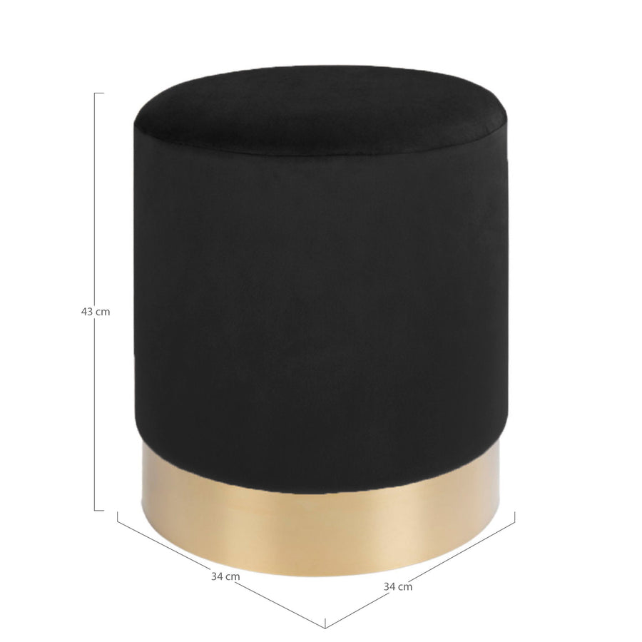Maßskizze Konrad Pouf