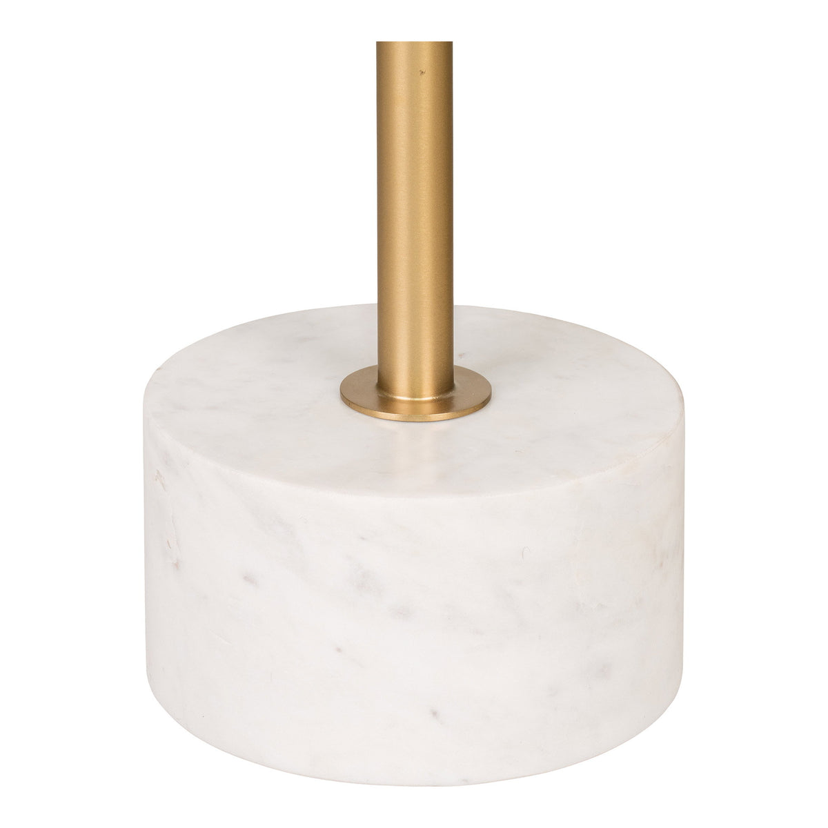 Isa Beistelltisch rund – Marmor Messing, ø 51 × 52 cm – Ansicht 2