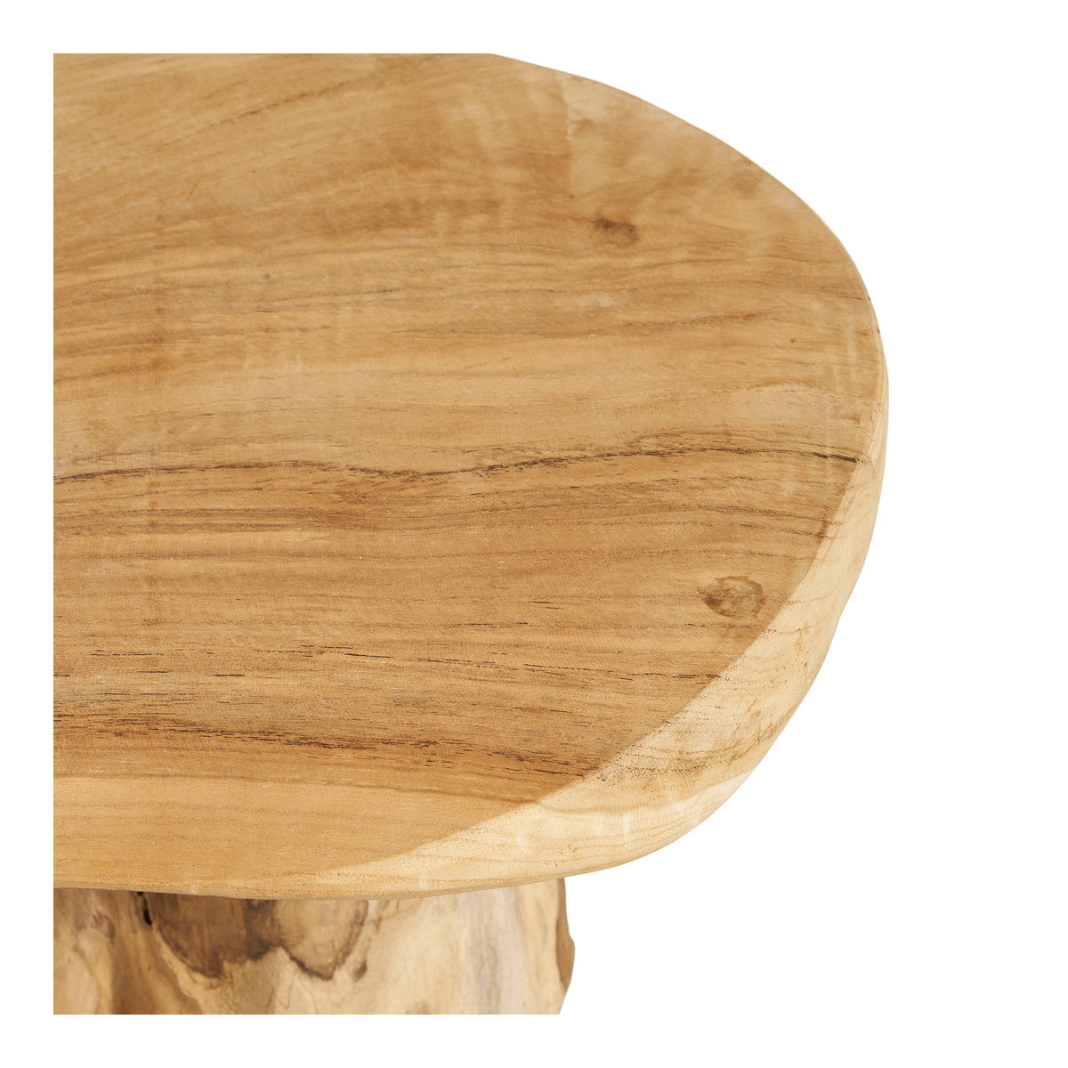 Ruben Beistelltisch rund – Teak Natur, ø 40 × 45 cm – Ansicht 5