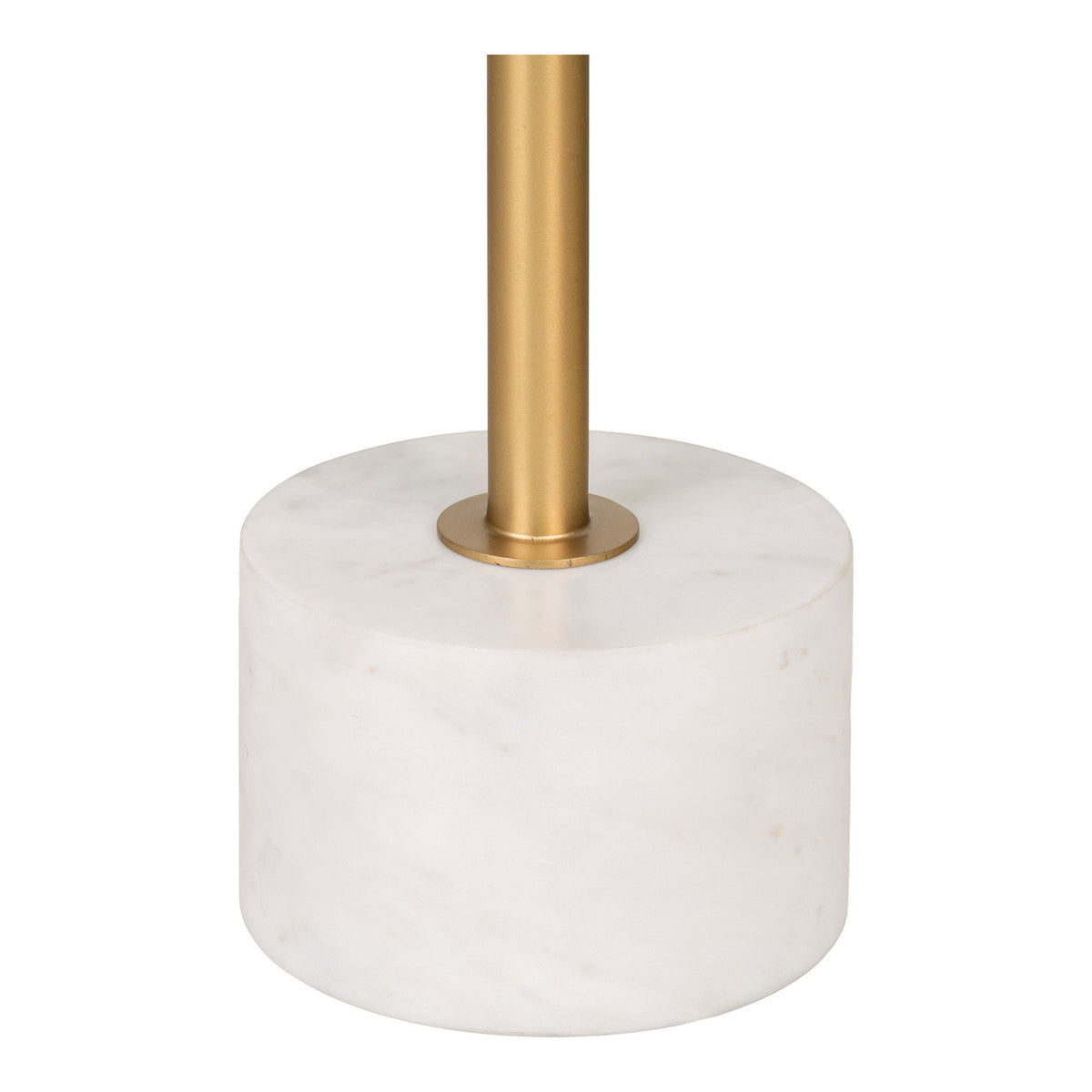 Isa Beistelltisch rund – Marmor Messing, ø 41 × 58 cm – Ansicht 2