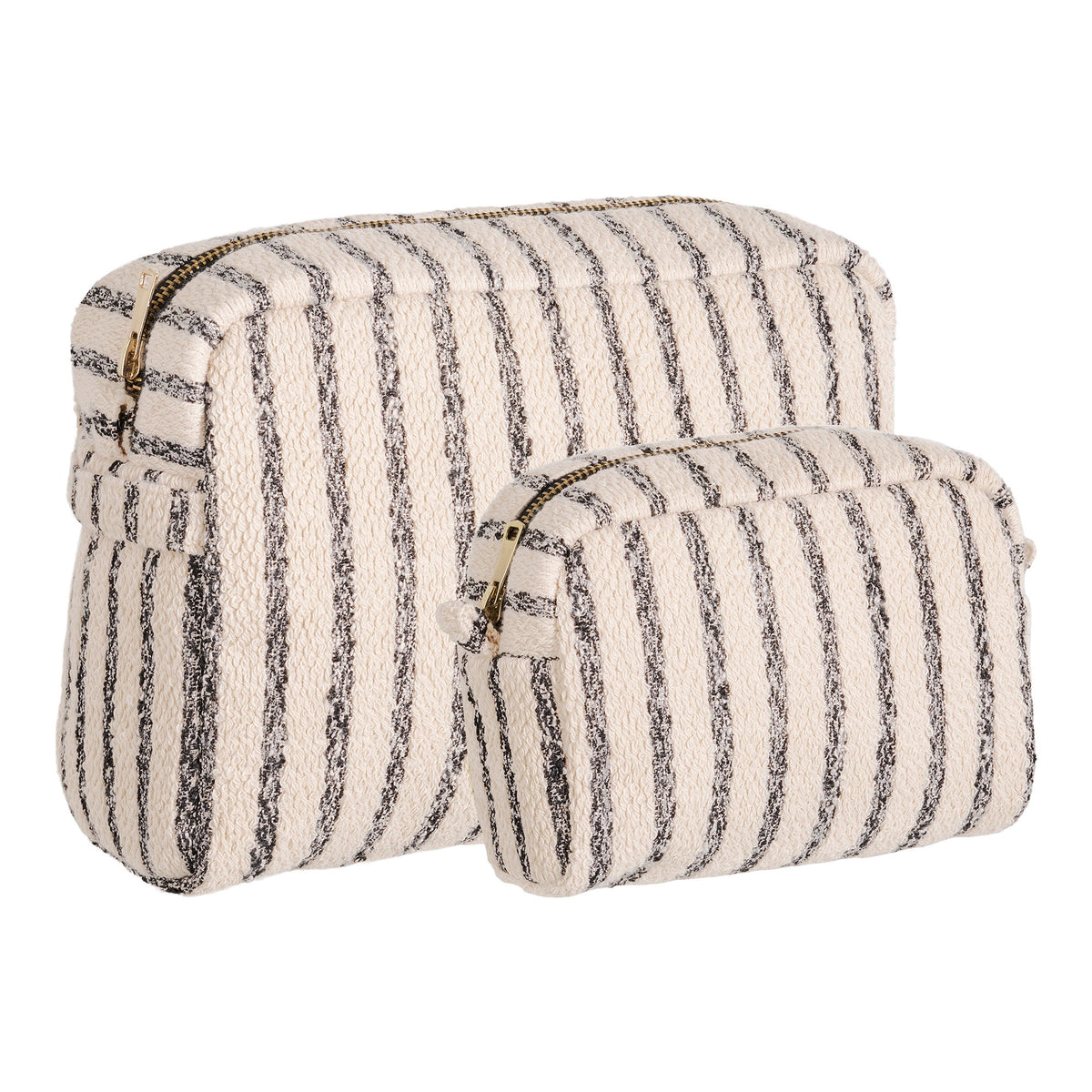 Olga Kulturbeutel 2er-Set – Sand-Mix von Luiva Living