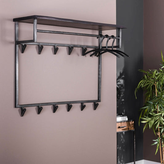 Garderobe yucon hoch 12 Haken