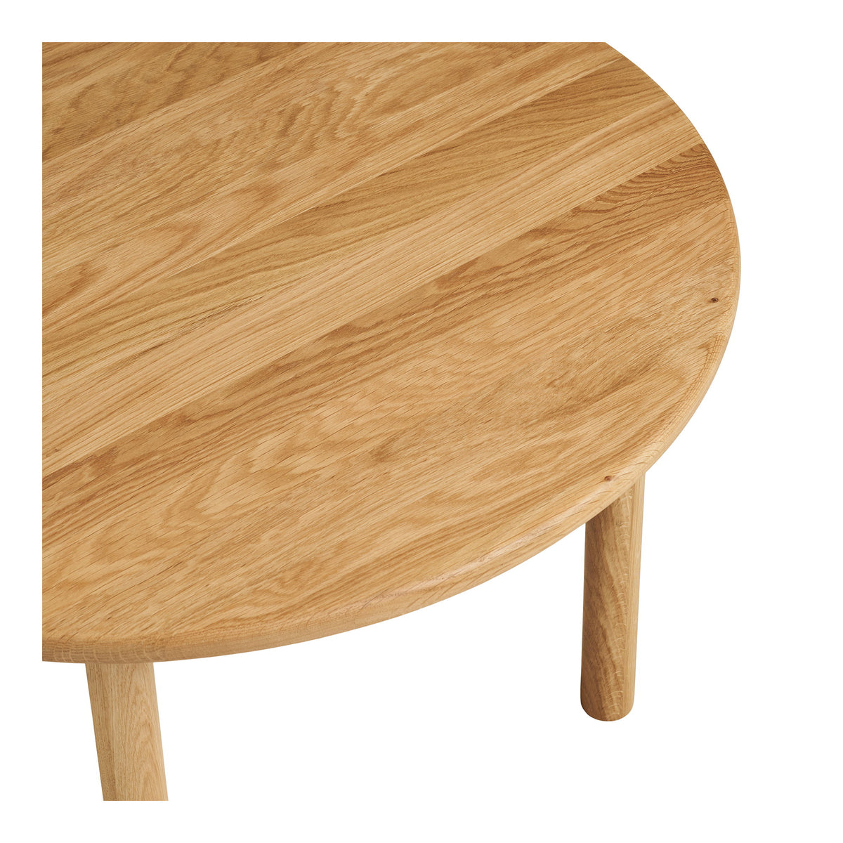 Carla Couchtisch rund – Eiche Natur, ø 70 × 40 cm – Ansicht 3