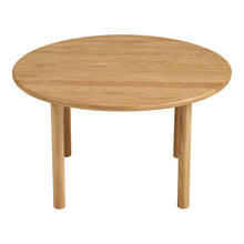 Carla Couchtisch rund – Eiche Natur, ø 70 × 40 cm von Luiva Living