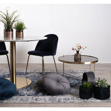 Lotta Couchtisch rund – Stahl/Glas Messing, ø 70 × 40 cm – Ansicht 5