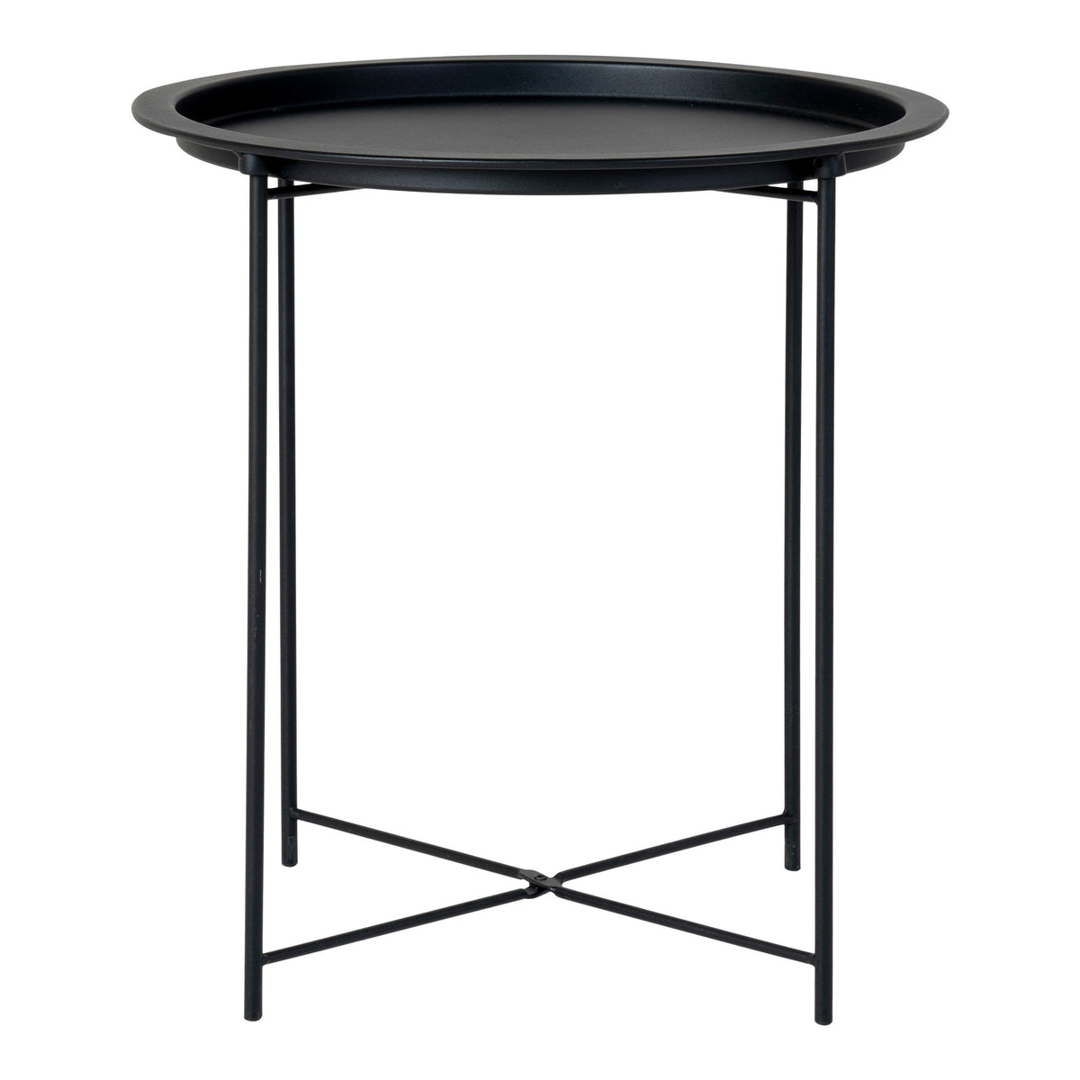 Romeo Beistelltisch rund – Stahl Schwarz, ø 47 × 50 cm – Ansicht 2