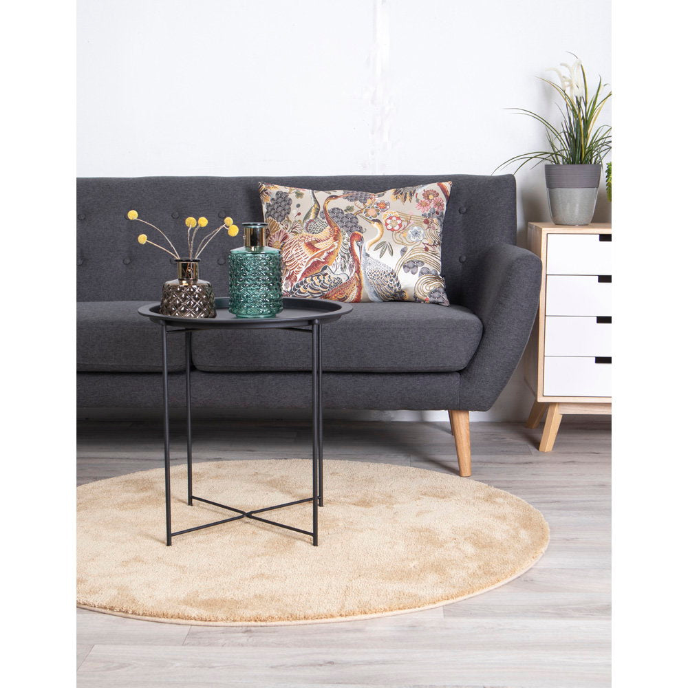 Romeo Beistelltisch rund – Stahl Schwarz, ø 47 × 50 cm – Ansicht 7