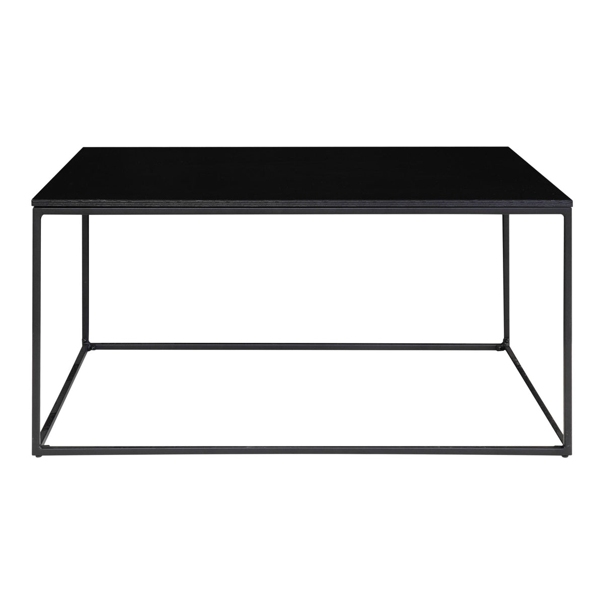 Sami Couchtisch – Schwarz, Gestell Schwarz, 60 × 90 × 45 cm – Ansicht 4