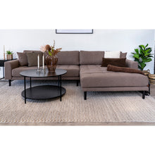 Sami Couchtisch rund – Schwarz, Gestell Schwarz, ø 80 × 45 cm – Ansicht 4