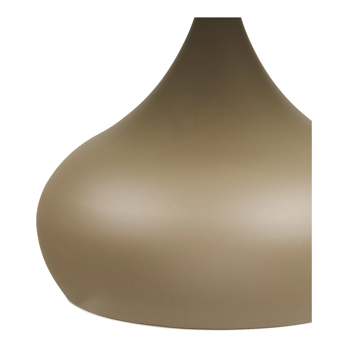 Alice Couchtisch rund – Metall/Sicherheitsglas Khaki, ø 70 × 42 cm – Ansicht 4