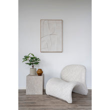 Alea Beistelltisch – Marmoroptik Beige, 40 × 40 × 45 cm – Ansicht 4
