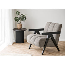 Sabine Beistelltisch rund – Dunkelbraun, ø 48 × 45 cm – Ansicht 4