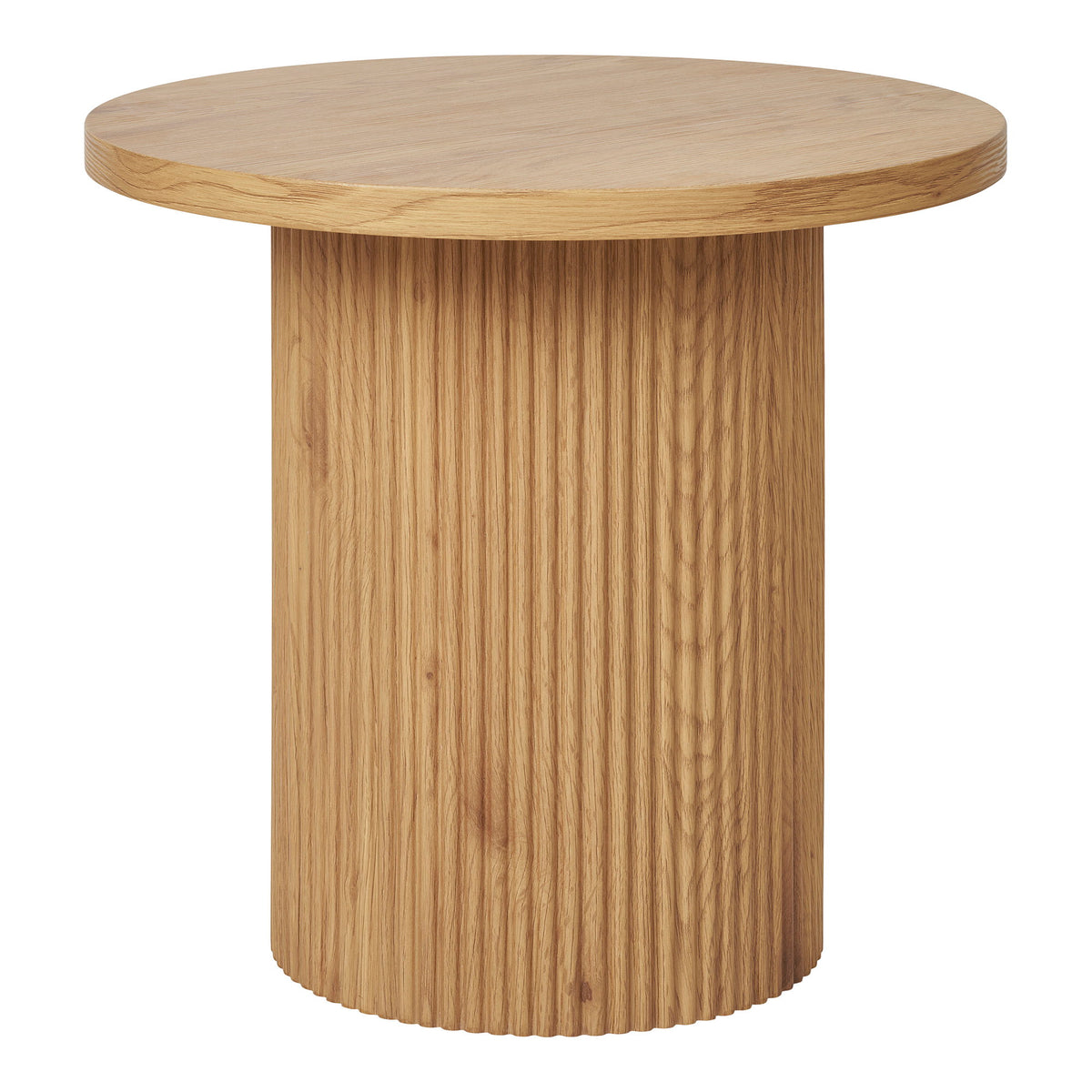 Sabine Beistelltisch rund – Natur, ø 48 × 45 cm von Luiva Living