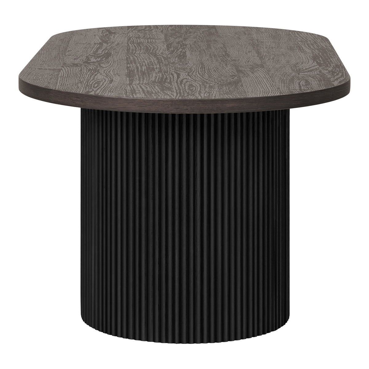 Sabine Couchtisch – Dunkelbraun, 60 × 120 × 45 cm – Ansicht 3