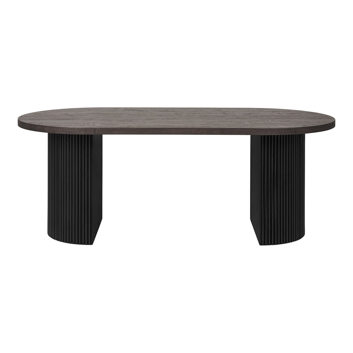 Sabine Couchtisch – Dunkelbraun, 60 × 120 × 45 cm von Luiva Living