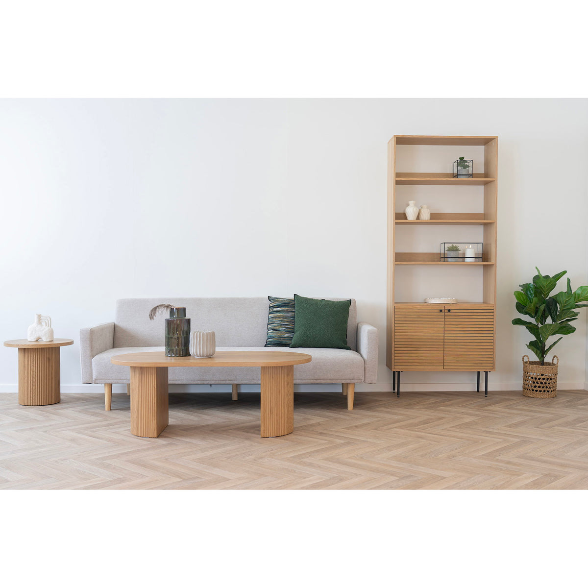 Sabine Couchtisch – Natur, 60 × 120 × 45 cm – Ansicht 6