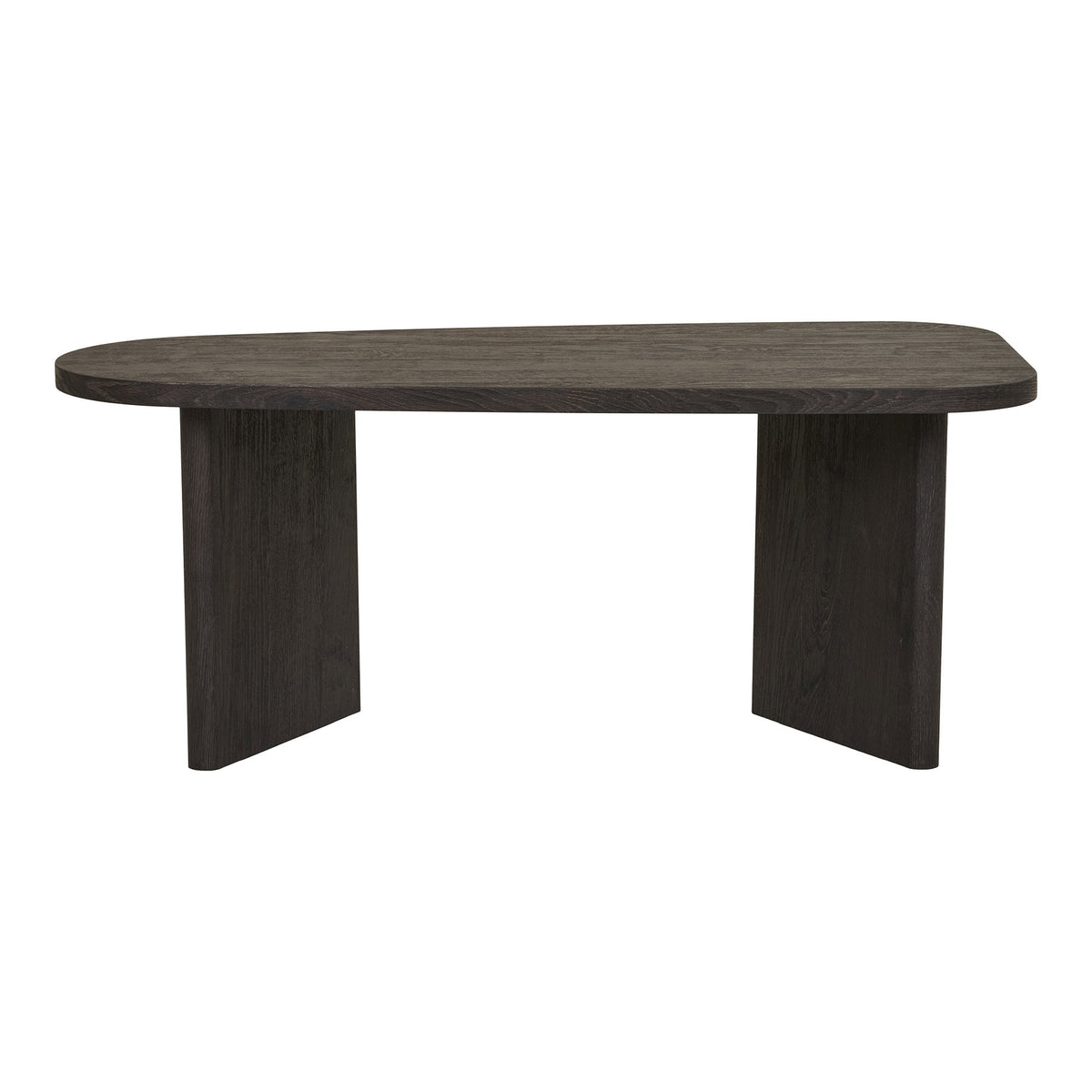 Elmo Couchtisch – Dunkelbraun, 50 × 100 × 41 cm – Ansicht 3