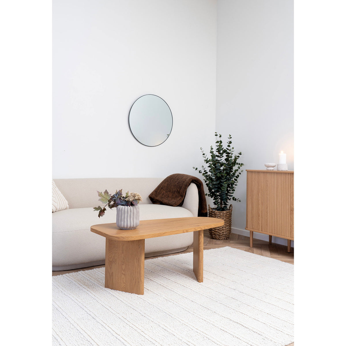 Elmo Couchtisch – Natur, 50 × 100 × 41 cm – Ansicht 10