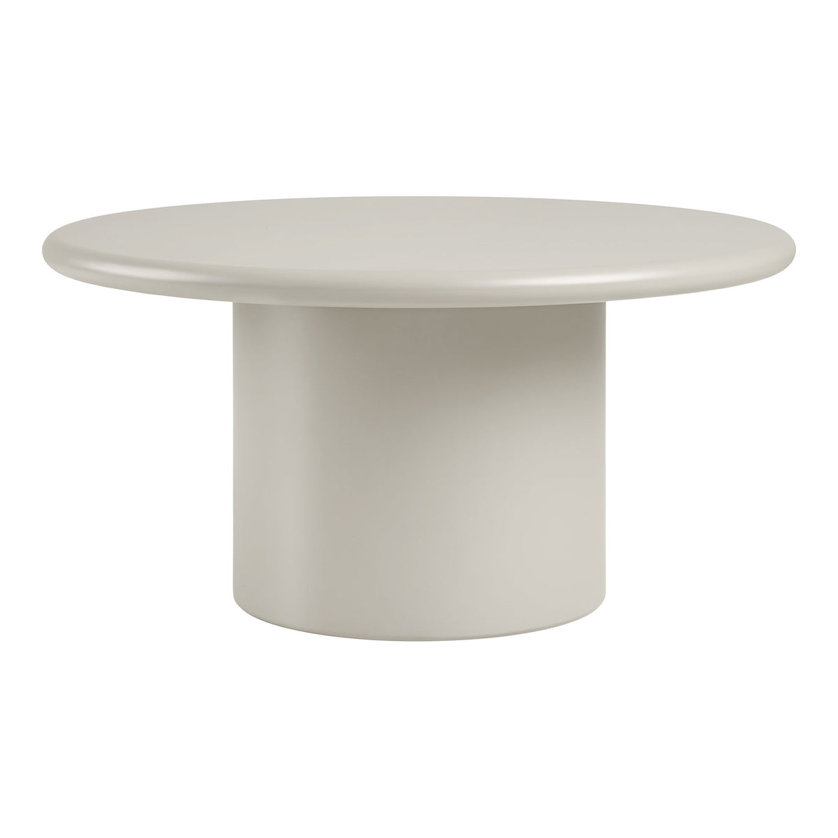 Bjarki Couchtisch rund – Sand, ø 80 × 40 cm – Ansicht 2