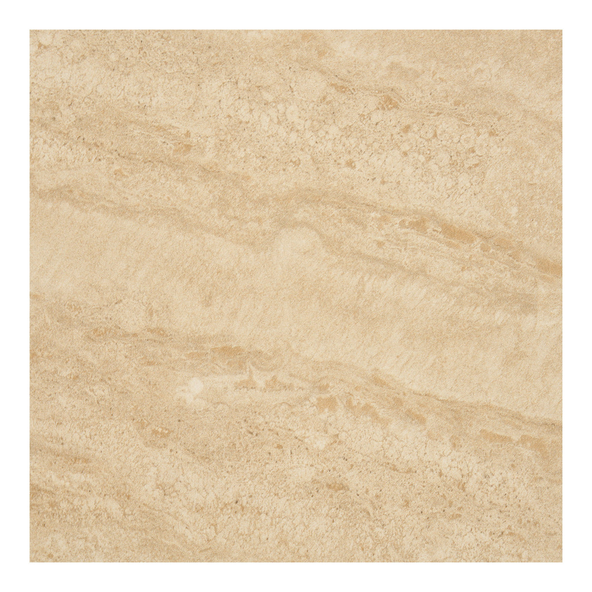 Bianca Couchtisch rund – Keramik Travertin/Dunkelbraun, ø 80 × 40 cm – Ansicht 4
