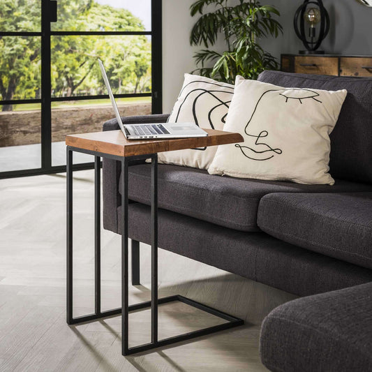 Laptop-Tisch edge / Massiv acacia naturel