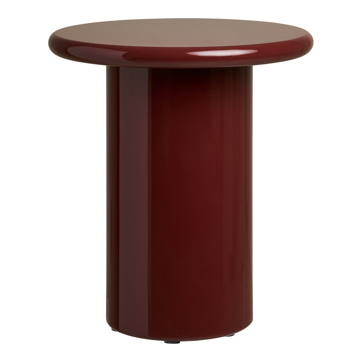 Juri Beistelltisch rund – Bordeaux, ø 45 × 50 cm – Ansicht 2