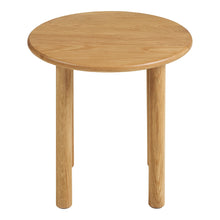 Carla Beistelltisch rund – Eiche Natur, ø 40 × 40 cm von Luiva Living