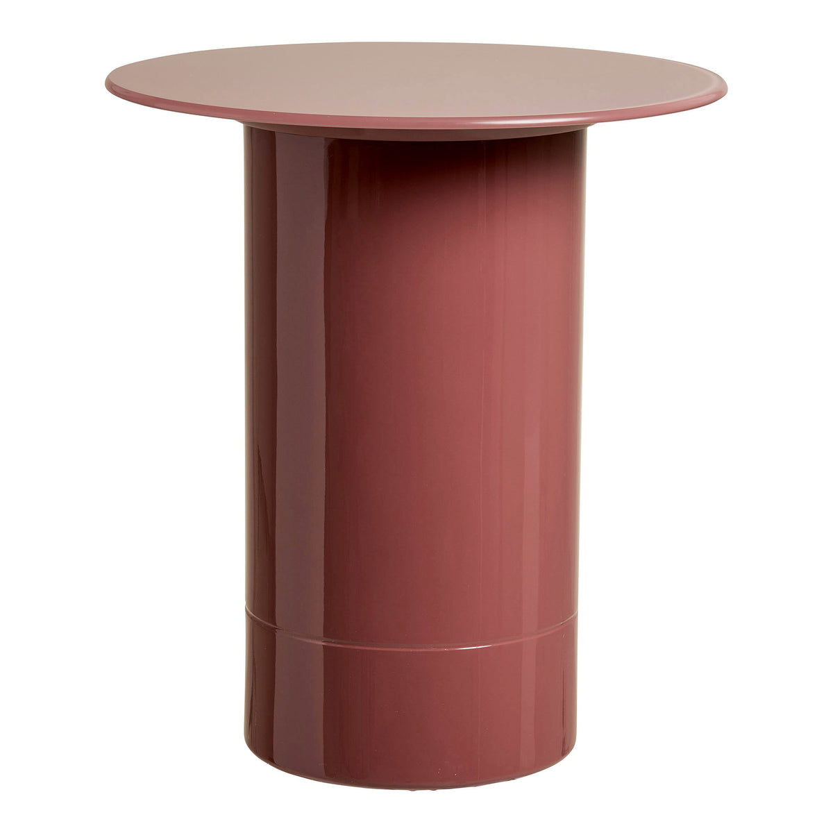 Embla Beistelltisch rund – Altrosa, ø 45 × 51 cm – Ansicht 2