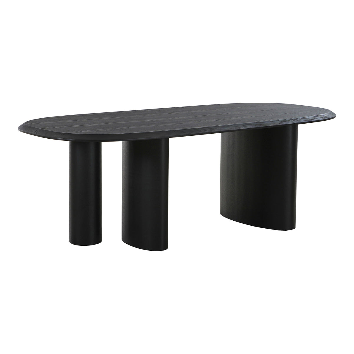 Ingo Esstisch – Eschenfurnier Schwarz, 220 × 100 cm – Ansicht 2