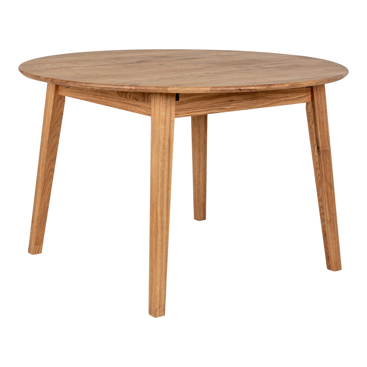 Edina Esstisch rund, ausziehbar – Eiche Natur, ø 118 cm, bis 158 cm – Ansicht 2