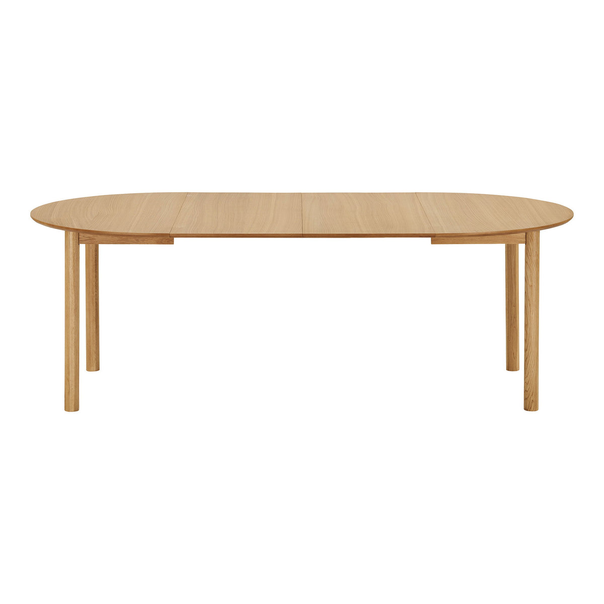 Sara Esstisch rund, ausziehbar – Eichenfurnier Natur, ø 120 cm, bis 220 cm – Ansicht 2