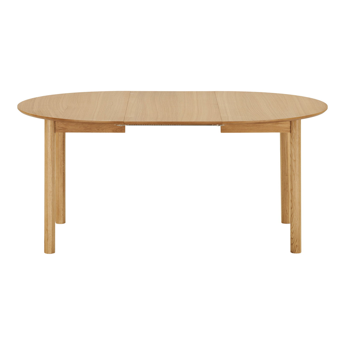 Sara Esstisch rund, ausziehbar – Eichenfurnier Natur, ø 120 cm, bis 220 cm – Ansicht 4