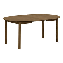 Sara Esstisch rund, ausziehbar – Furnier Eiche geräuchert, ø 120 cm, bis 220 cm von Luiva Living