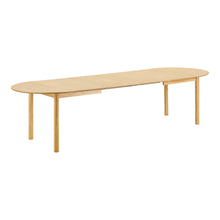 Sara Esstisch, ausziehbar – Eichenfurnier Natur, 200–300 × 100 cm von Luiva Living