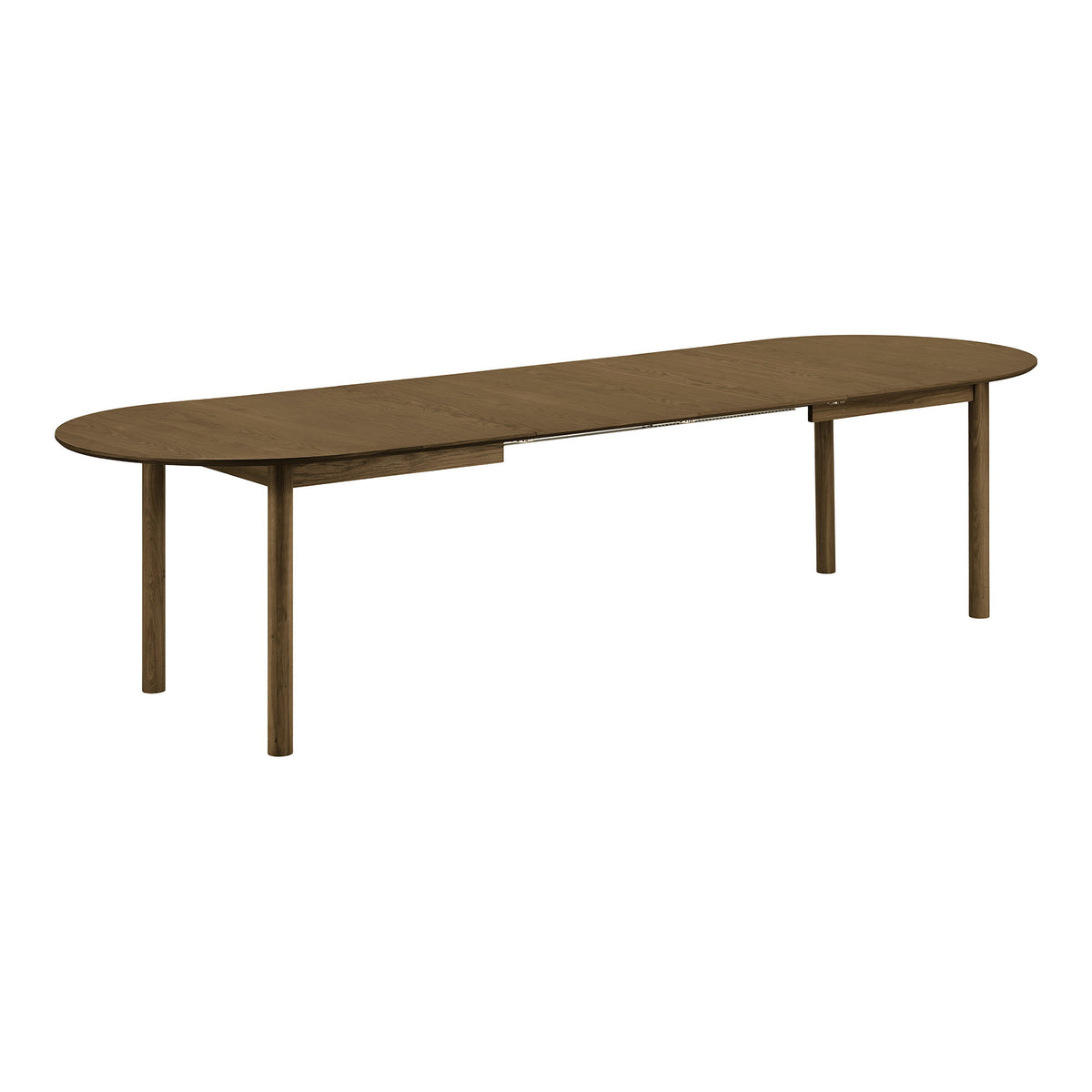 Sara Esstisch, ausziehbar – Furnier Eiche geräuchert, 200–300 × 100 cm von Luiva Living
