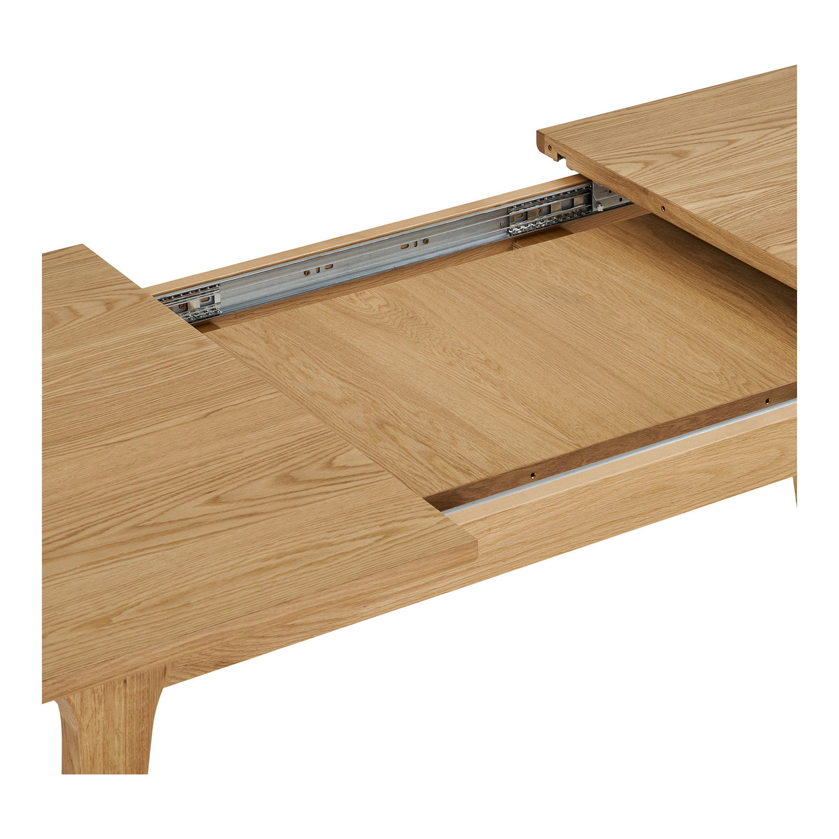 Ylvi Esstisch, ausziehbar – Eichenfurnier Natur, 240–340 × 100 cm – Ansicht 7