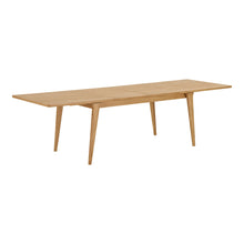 Ylvi Esstisch, ausziehbar – Eichenfurnier Natur, 240–340 × 100 cm von Luiva Living