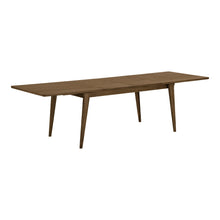 Ylvi Esstisch, ausziehbar – Eichenfurnier Braun, 240–340 × 100 cm von Luiva Living