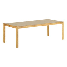 Celine Esstisch, ausziehbar – Eiche/HPL Natur/Dunkelsand, 220–320 × 100 cm von Luiva Living