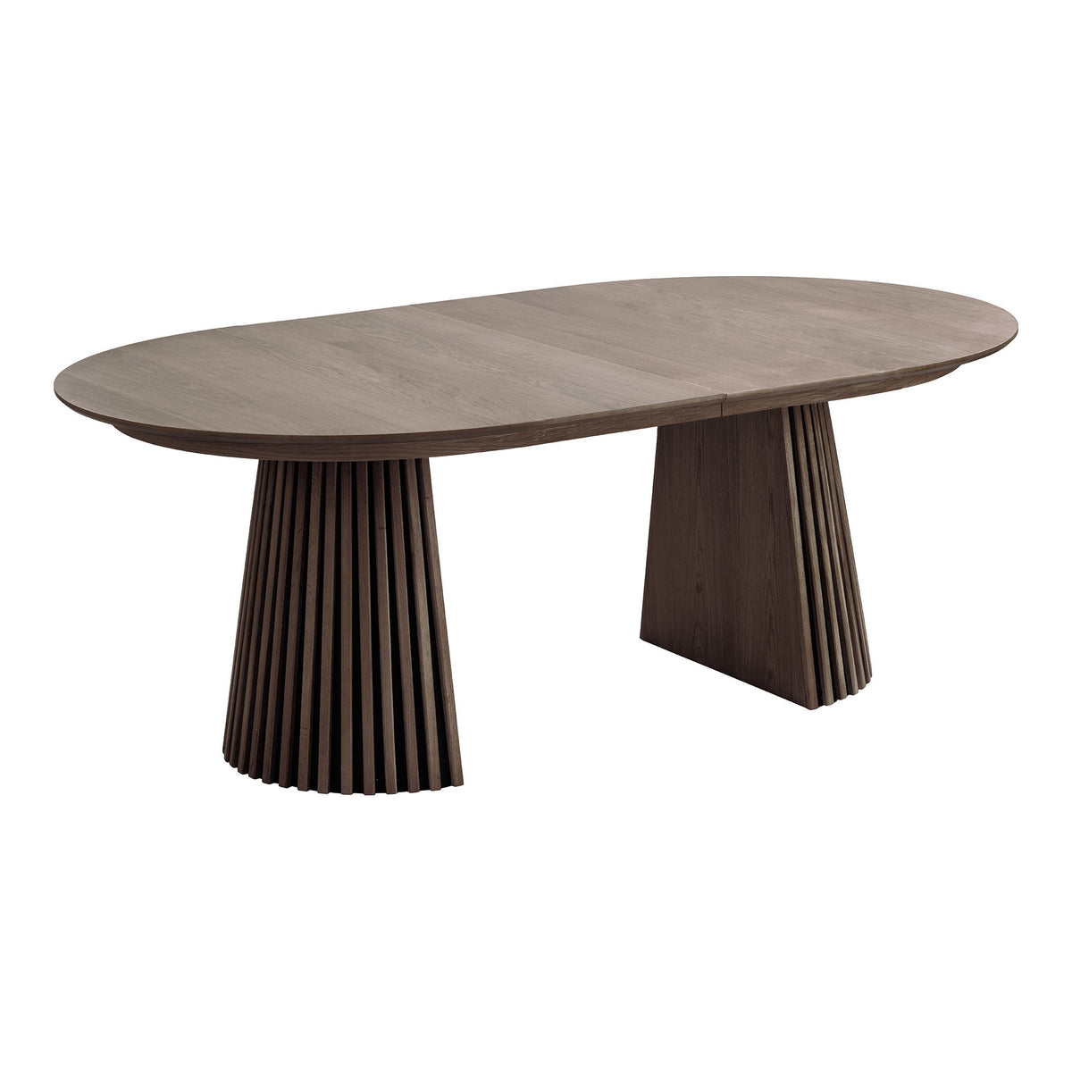 Isla Esstisch, ausziehbar – Furnier Eiche geräuchert, 200–300 × 120 cm – Ansicht 3