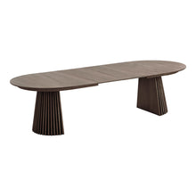 Isla Esstisch, ausziehbar – Furnier Eiche geräuchert, 200–300 × 120 cm von Luiva Living