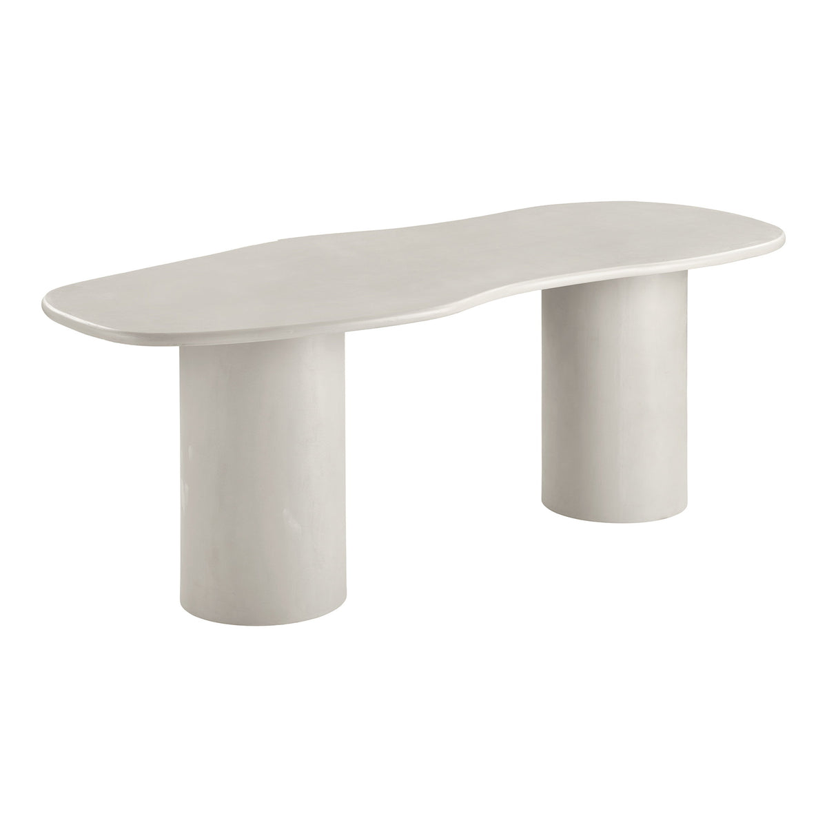 Valentin Esstisch – Zementoptik Beige, 200 × 96 cm von Luiva Living