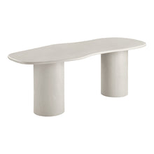 Valentin Esstisch – Zementoptik Beige, 200 × 96 cm von Luiva Living