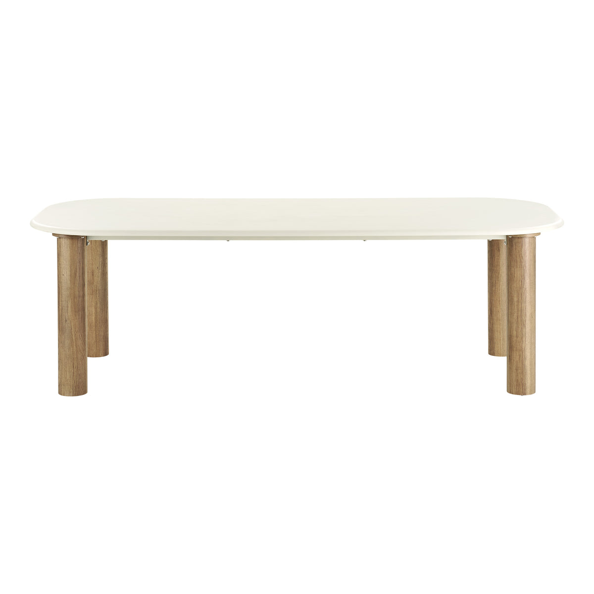 Tilde Esstisch – Zementoptik Sand/Braun, 240 × 100 cm – Ansicht 2