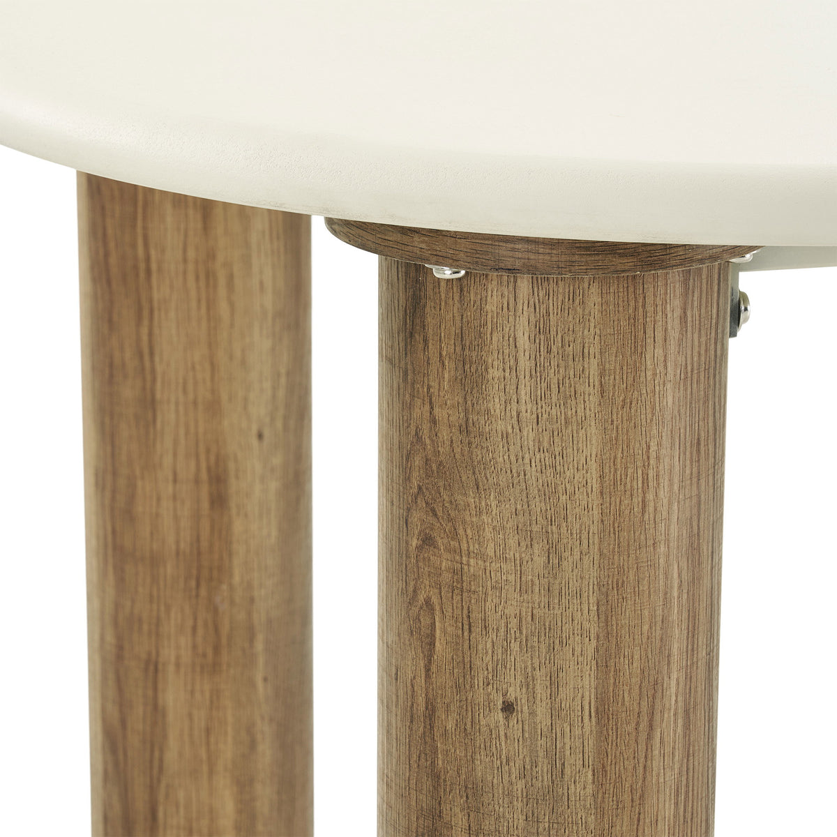 Tilde Esstisch – Zementoptik Sand/Braun, 240 × 100 cm – Ansicht 4
