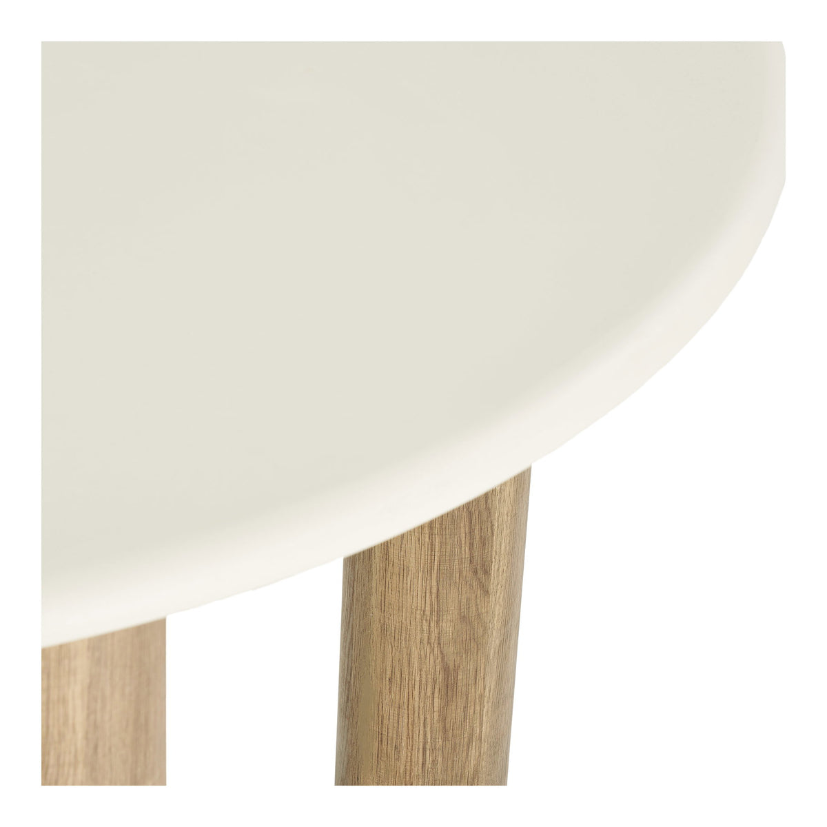 Tilde Esstisch rund – Zementoptik Sand/Braun, ø 120 cm – Ansicht 4