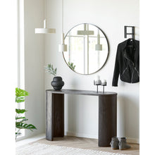 Amon Konsolentisch – Dunkelbraun, 38 × 114 × 75 cm – Ansicht 5