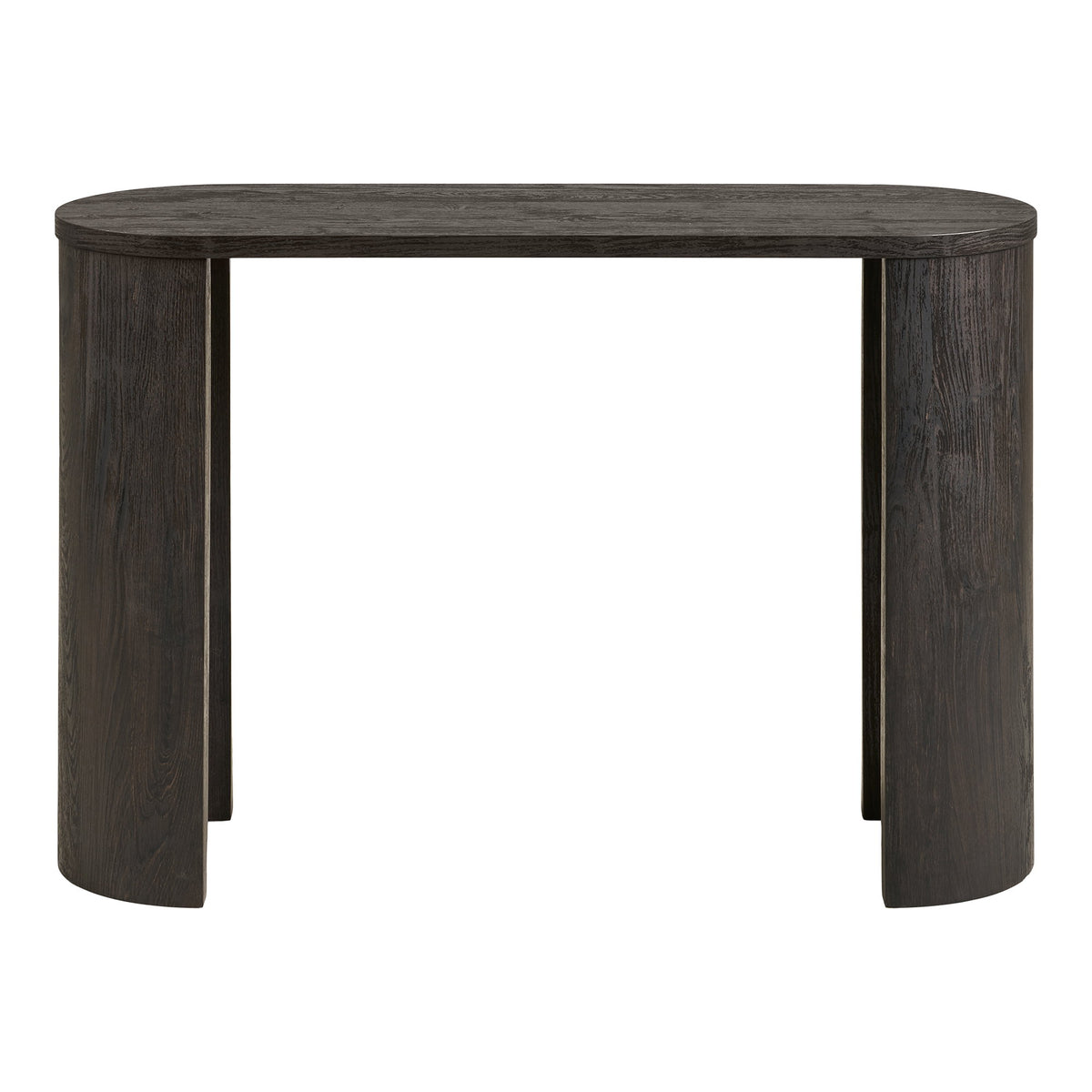Amon Konsolentisch – Dunkelbraun, 38 × 114 × 75 cm von Luiva Living