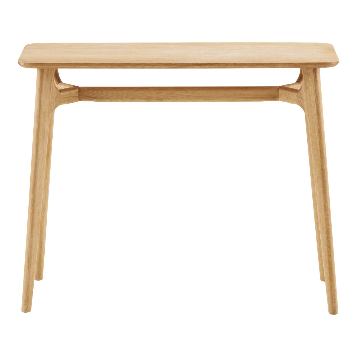 Wilma Konsolentisch – Eichenfurnier Natur, 35 × 100 × 81 cm – Ansicht 2